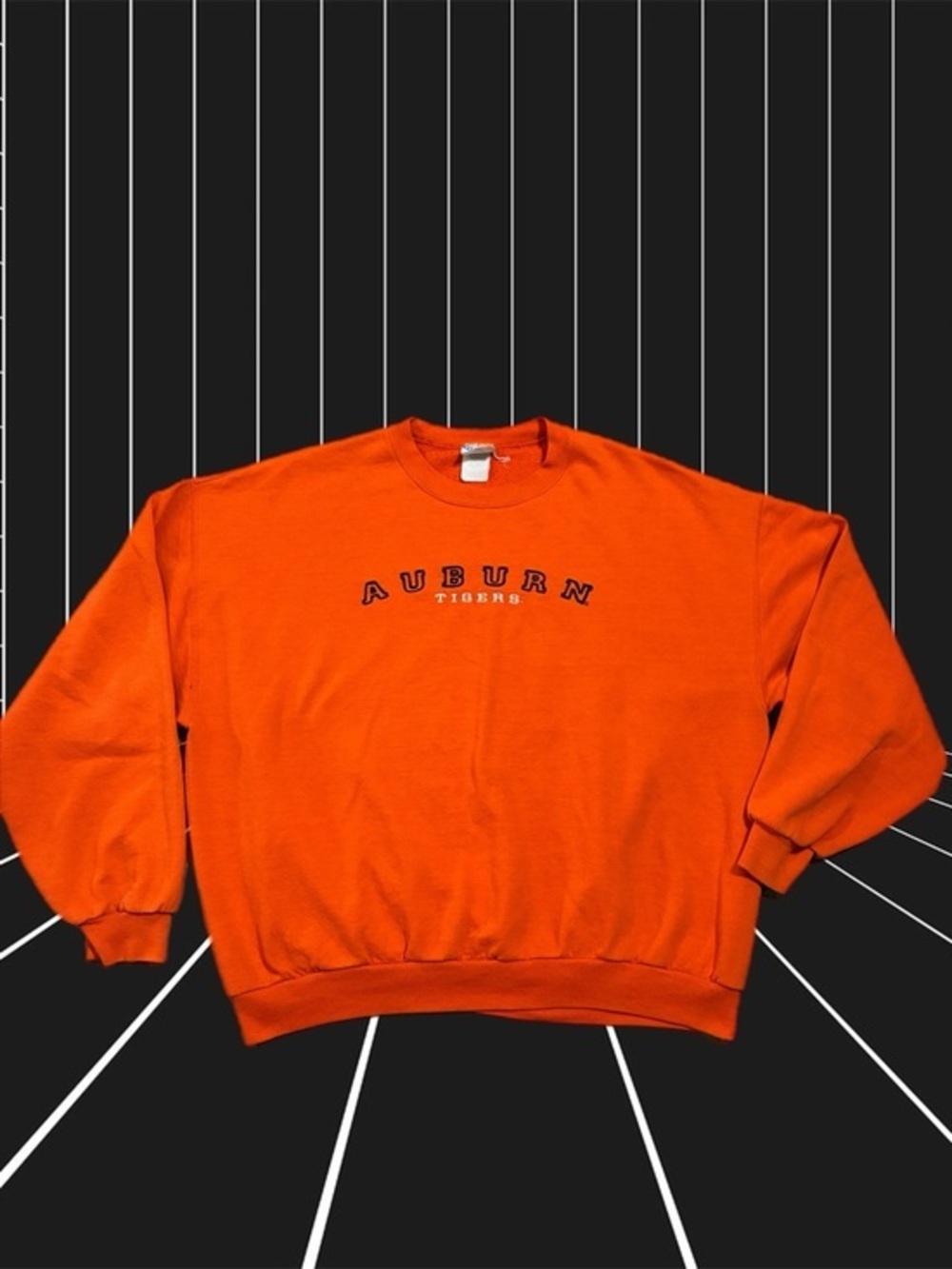 Vintage 90s Jerzees Auburn Tigers Embroidered Crewneck